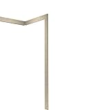 Swanstone TK-105-050 Easy Up Adhesive Solid-Surface Shower Wall Trim Kit and Corner Moulding, Tahiti