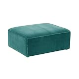 arne オットマン スツール 1人掛け 1人用 腰掛け ローソファ ファブリック リビング 足置き Hunt ot V-1027 ブルーグリーン