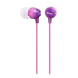 ソニー(SONY) イヤホン MDR-EX15LP : カナル型 バイオレット MDR-EX15LP V