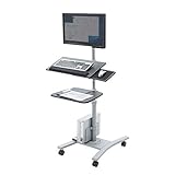サンワサプライ アウトレット テレビスタンド 17～24インチ程度 モニター10kgまで PC作業 キーボード台 マウス台 CPUスタンド付き CR-LAST3