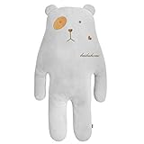 Baibu Home 抱き枕 かわいい グレー くま 長い クッション 大きい 動物 ぬいぐるみ ふわふわ もちもち 100cm プレゼント