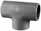 Charlotteパイプ& Foundry # pvc 08400 1600ha 1 – 1 / 4 sch80 SxSxS Tee