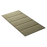 い草マットレス 夢見畳 5連 約140×200cm ダブル 置き畳 畳 マットレス い草 たたみ 滑り止めシート付き 畳マット 布団の下に敷く 日本製 #9850221