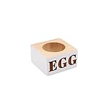 (シージービー・ギフトウェア) CGB Giftware Loft シングル エッグホルダー 卵用 置き皿 (ワンサイズ) (ホワイト)