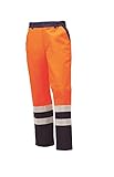 KR:57215 秋冬防水防寒パンツ<br>雨の中の長時間作業でも<br>中まで水を通さず暖かい！<br>2016年秋冬[7L 28: オレンジ]