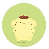 まじかる百貨店 レンチキュラー 缶バッジ たまごっち サンリオ シナモロール ポムポムプリン クロミ ポチャッコ ハローキティ (ポムポムプリン2)