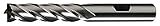 Cleveland C41349 HG-4C High Speed Steel Single End Multi-Flute Center Cutting Finisher End Mill [並行輸