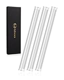 珪藻土スティック 除湿スティック 乾燥スティック 折れない設計 強化管 吸水 除湿 消臭 抗菌 抗カビ 繰り返し使用可能 カップ用 速乾 清潔 初期不良対応 15×1.5cm ホワイト (3 pieces)