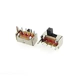 uxcell　スライドスイッチ　2x2x3mm ノブ 3 ピン 2 ポジション 1P2T SPDT　90 Deg 0.5A 50V DC　50個入り
