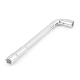 uxcell　六角六角ソケットレンチ　金属　シルバートーン　一個入り　ソケットナット