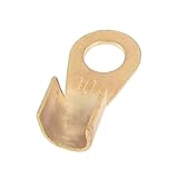 uxcell 丸型端子 銅端子 オープンケーブルコネクタ 電源機器の変圧器 リングタング 30A 造船航空