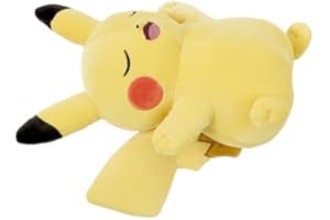 ポケモンセンターオリジナル もっちりぬいぐるみ Pokémon Sleep おやすみピカチュウ 35.5×30×15(H×W×D:㎝)