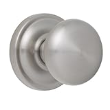 Rockwell IANSDS1710003 Premium Half Dummy Solid Brass Sandhill Dummy Door Knob, Brushed Nickel by Ro