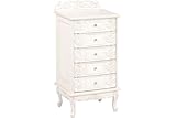 「Violetta ヴィオレッタシリーズ」 ヨーロピアン アンティーク調 チェスト RCH-1754AW ホワイト