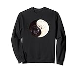 面白いtシャツ ポメラニアン 犬 陰陽 イヌ メンズ 犬好き グッズ かわいい おもしろ 面白い 服 ネタ プレゼント トレーナー