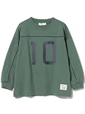 [ビームスミニ] L/S TEE ナンバー ロゴ ロングスリーブ Tシャツ 2025FW(90～130cm) キッズ DARK GREEN 100