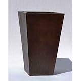 木目調樹脂製鉢カバー MOKU スクエアー 40cm