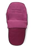 nuna ヌナ pepp ベビーカー用フットマフ (ラズベリー) 42203