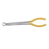 Flameer リーチノーズ ノーズプライヤ ロング 全5種 ステンレス 精密 ハンドツール ストレート 5種選択 - 円形