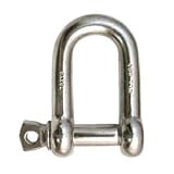 SUS捻込シャックル鍛造製 19mm ツバ付