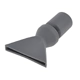 Plastic Water Flat Spray Sprayer 2 Inch Nozzle Inside Wide Gray [並行輸入品]