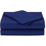 TL Care Cotton Percale 3-Piece Toddler Bedding Sheet Set, Royal by TL Care