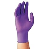 Kimberly Clark Safety 55083 Nitrile Gloves, Powder Free, Large, Purple (Pack of 100) by Kimberly Cla