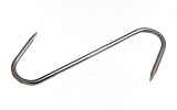 Lot of 50 Butchers Pointed Sフックキッチンユーティリティラック6インチ150 mm ZPスチール