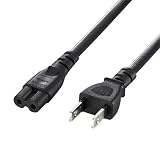 エスコ AC125V/7A ノートPC用電源コード(2P/1.0m) EA764CD-22