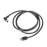 USB C に DC5.5x2.5mm 90 度角度付き電源ケーブル 9V 12V 20V デバイスルーター LED モニターカメラプロフェッショナルカメラ電源ケーブルトリガー機能付き