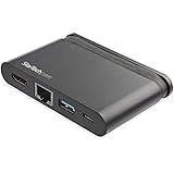 StarTech.com USB Type-C接続マルチアダプタ 4K HDMI 1xC/1xA Mac/Windows 100W PD 3.0 GbE USB-C接続ミニドック DKT30CHCPD