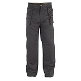 (キャタピラー) Caterpillar C820 ワークカーゴパンツ 作業服ボトムス 作業着ズボン (ショート丈) 男性用 (40) (ブラック)