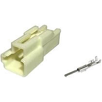 Amazon.co.jp: 矢崎総業 090型II 2極 オスカプラー・端子セット タイプ