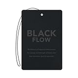 CARALL(カーオール) 晴香堂 車用 芳香剤 ブラックフロー プレート 3個パック【ブラックシルク】吊り下げ式ペーパー 8gx3個 3628