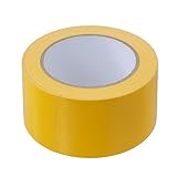 カインズ(CAINZ) カラー布粘着テープ イエロー 幅50mm 長さ25m 色分け 中身区別 カラーテープ 梱包 結束 工作 荷造り