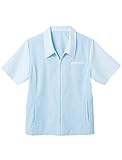UNIWEAR(ユニウェア) レディース 半袖 ジャケット JS-624 サックス L ( 11号 ) （ 日本製生地使用 ）