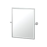 Gatco 4029 FSM Tavern Framed小さな長方形ミラーサテンニッケルFramed小さな長方形ミラー、、25 " H