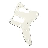 YJB PARTS JM ジャズマスター用ピックガード エイジドホワイト3Ply インチ 日本製 ギターパーツ