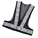 フラッシャーベスト フラッシャーベスト-BL ■カラー：メッシュ部：紺：反射部：白：LED発光色：青【代引不可】