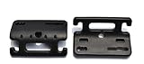 アロアーラ(aloala) 車 後部座席 フック 付き 補助 手すり グリップ バー 2個セット(ブラック)
