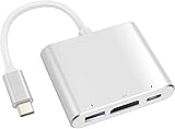 Parishop Type-C to HDMI 変換アダプター HDMI/USB3.0/Type-Cハブ変換3-in-1 解像度4Kサポート MacBookなど対応