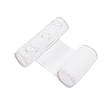 PETIT PRAIA Piu Piu Rosa 100 Percent Pique Soft/Printed Cotton Anti-Rollover Cushion With Filling (W