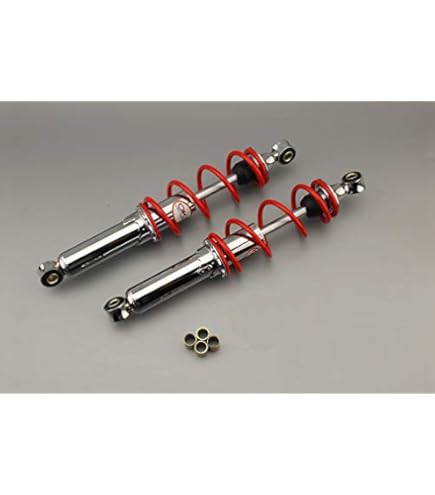 Amazon | OKD製荒巻サスペンション330mmメッキモンキー カブDAX | リア Amazon | OKD製荒巻サスペンション330mmメッキモンキー カブDAX | リア