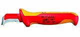 KNIPEX 98 55 1,000V Insulated Dismantling Knife [並行輸入品]