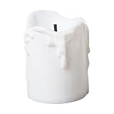 Merssavo LEDティラートキャンプ現実的なバタリー駆動Flamelessキャンドルパーティーの装飾