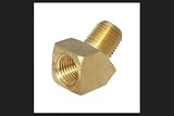 Jmf Streetエルボ45度。3 / 4 "イエロー真鍮鉛フリー