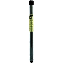 Fueki Bleistift Mit Clip Für 2 Mm Minen – 'Tyou-kou-shinngari-gori' Modell, Schwarz
