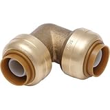 CASH ACME GIDDS-421320LF Sharkbite Push Fit Elbow 90 Degree, 1/2 x 1/2, Lead Free by Cash Acme