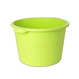 DGF フットバスバレル、家庭用プラスチックフットバス（3色オプション）H260mm ( 色 : 緑 )