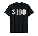 100ドル札 Tシャツ Tシャツ